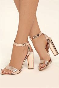Image result for Rose Gold Metallic Glitter Shoes