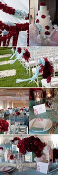 Image result for Tiffany Blue and Purple Wedding