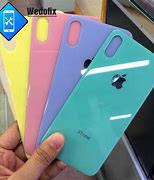 Image result for iPhone X. Back Glass Space Grey Original
