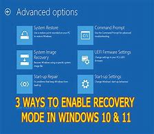 Image result for Recovery Mode