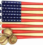 Image result for American Flag Baseball Bat Art
