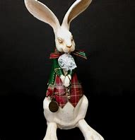 Image result for Alice in Wonderland White Rabbit Figurine