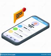 Image result for Isometric Phone with Notification Icon