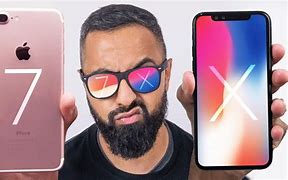 Image result for iPhone X Compared to iPhone 7 Plus