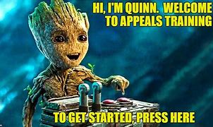 Image result for Happy Baby Groot Meme