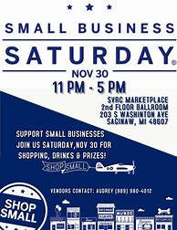 Image result for small business saturday flyers