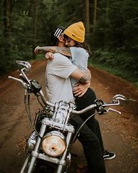 Image result for Motorcycle Couple