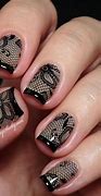 Image result for Lace Nail Art