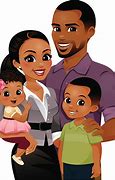 Image result for Happy Black Family ClipArt