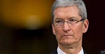 Image result for Tim Cook Frowning