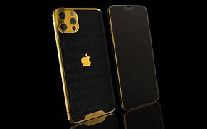 Image result for iPhone 12 Pro Gold and the Black Apple Case