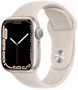 Image result for Starlight Apple Watch with Black Band