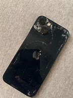 Image result for Broken Dark Blue iPhone 13
