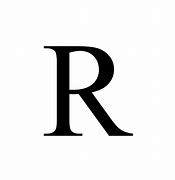 Image result for Roman Letter R