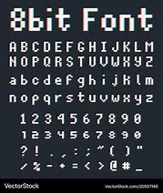 Image result for Pixel Symbol Font