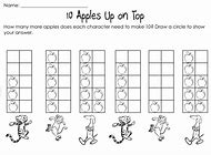 Image result for 10 Apples Up On Top Dot Marker Easy