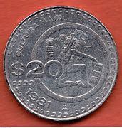 Image result for Estados Unidos Mexicanos 20 Dollar Coin