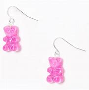 Image result for Cute Claire's Gummy Bear Dangley Earrings