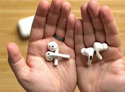 Image result for Air Pods versus Air Pods Pro