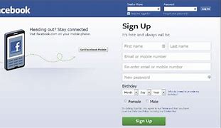 Image result for Free Facebook Sign Up Account