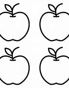 Image result for Apple Template for Kids
