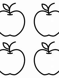 Image result for Free Printable Apple Smile Template