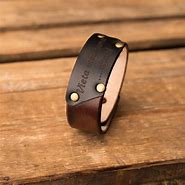 Image result for Custom Leather Engraved Bracelets