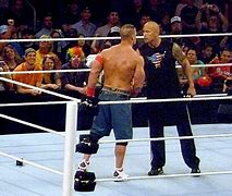 Image result for Dwayne Johnson and John Cena Relationship