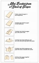 Image result for Foldable Mini Book Template