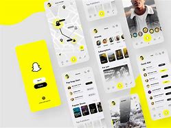 Image result for Snapchat App Layout