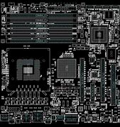 Image result for ATX Motherboard Simple Diagram