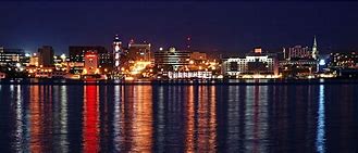 Image result for Erie PA at Night