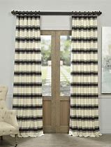 Image result for Horizontal Striped Draperies