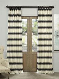 Image result for Wide Striped Curtains Horizontal