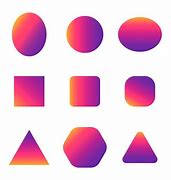 Image result for Gradient Shapes