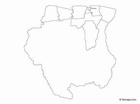 Image result for Suriname Map