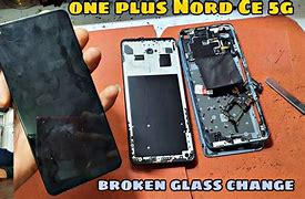 Image result for Broken One Plus Nord Crake Back Glass
