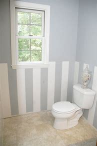 Image result for Painting Stripes On Bathroom Walls