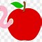 Image result for Apple Cartoon Clip Art Red