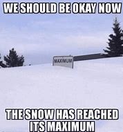 Image result for Running in Snow Meme