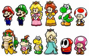 Image result for Chibi Mario Characters