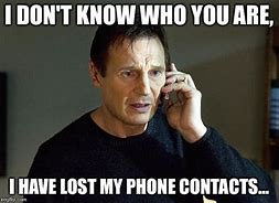 Image result for Lost My Phone Contacts