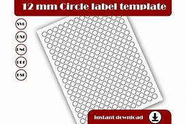 Image result for 12Mm Circle