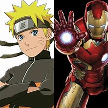 Image result for Naruto Iron Man