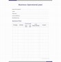 Image result for Business Operational Plan Template