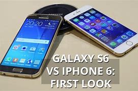 Image result for Samsung Galaxy S6 vs iPhone 6