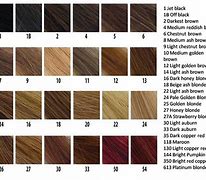 Image result for Organic and Mineral Hair Colour Chart
