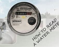 Image result for Water Bill in Cubic Meter