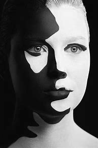 Image result for Shadow Face Art Black and White