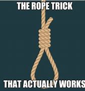 Image result for Guy Looking at Rope Meme